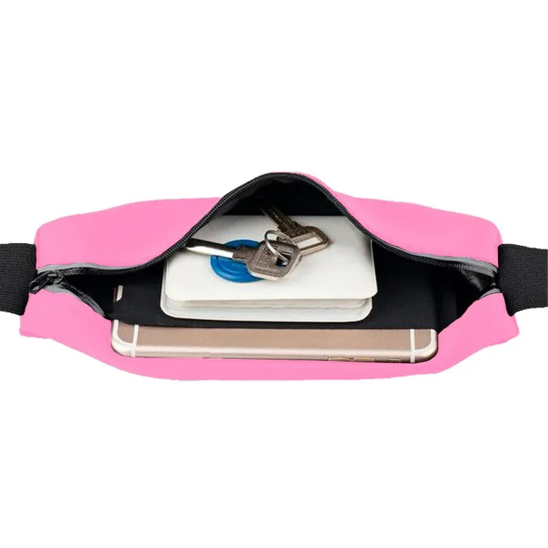 Funda Neopreno COOL Riñonera Universal (5.5 - 6.7 pulg) Rosa - PixelPlaza