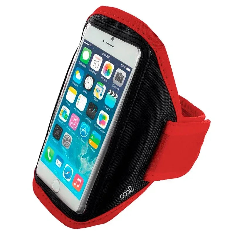 Funda Neopreno COOL Sports Universal (5.5 - 6 pulg) Rojo - PixelPlaza