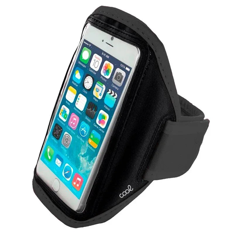 Funda Neopreno COOL Sports Universal (6 - 6.7 pulg) Negro - PixelPlaza