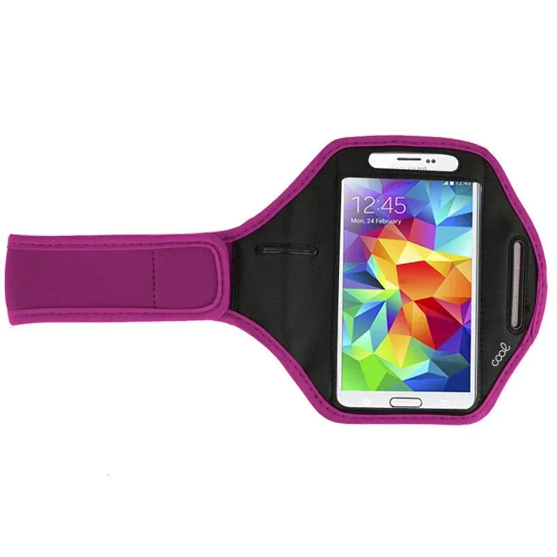 Funda Neopreno COOL Sports Universal (6 - 6.7 pulg) Rosa - PixelPlaza
