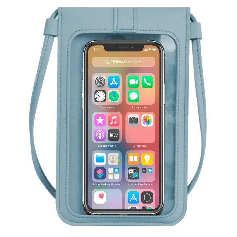 Funda Universal Bag Basic Hasta 6.7 pulg COOL Celeste - PixelPlaza