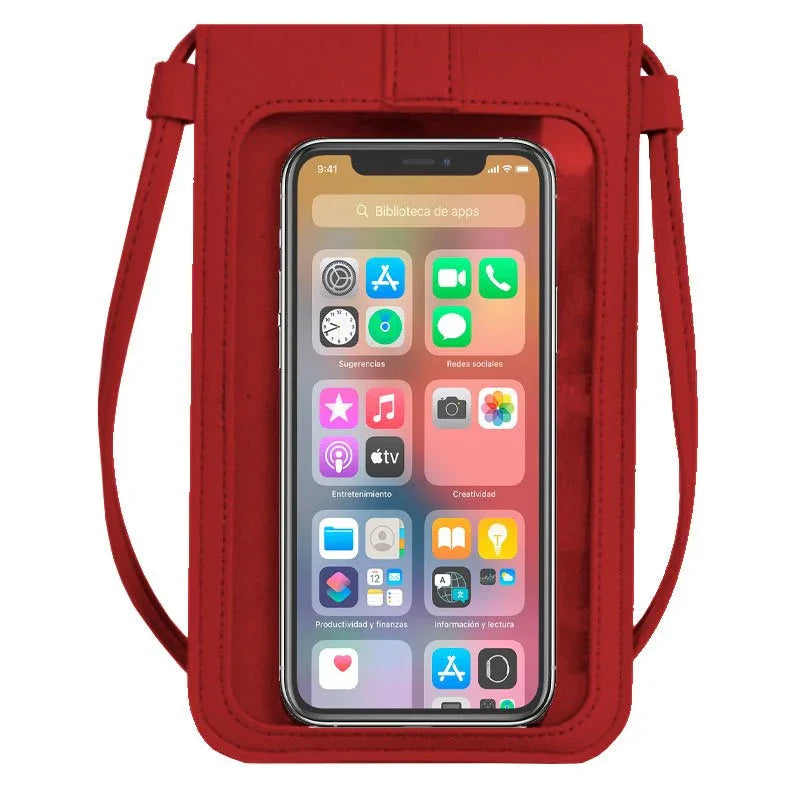 Funda Universal Bag Basic Hasta 6.7 pulg COOL Granate - PixelPlaza