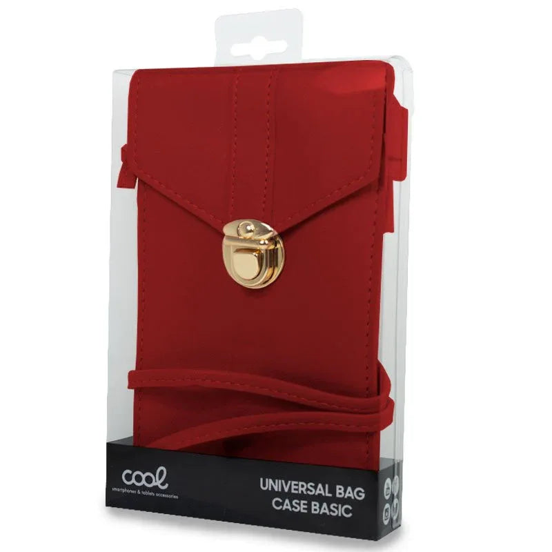 Funda Universal Bag Basic Hasta 6.7 pulg COOL Granate - PixelPlaza