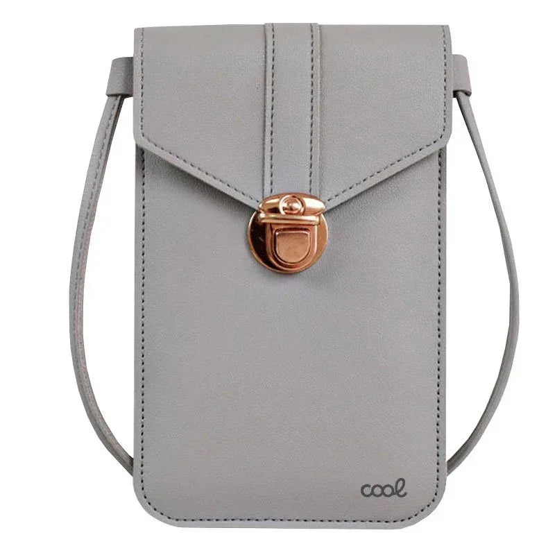 Funda Universal Bag Basic Hasta 6.7 pulg COOL Gris Claro - PixelPlaza