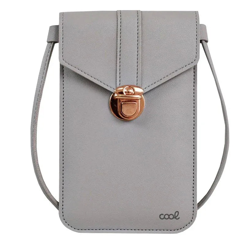 Funda Universal Bag Basic Hasta 6.7 pulg COOL Gris Claro - PixelPlaza