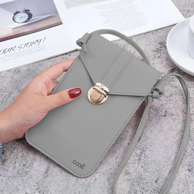 Funda Universal Bag Basic Hasta 6.7 pulg COOL Gris Claro - PixelPlaza