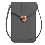 Funda Universal Bag Basic Hasta 6.7 pulg COOL Gris Oscuro - PixelPlaza