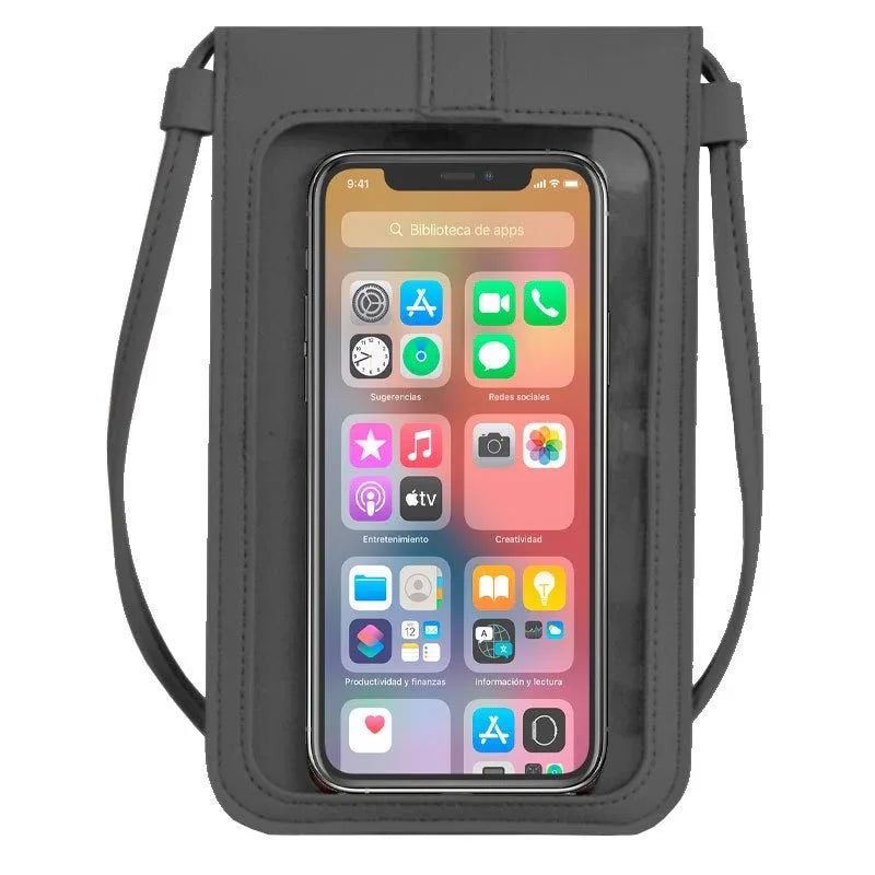 Funda Universal Bag Basic Hasta 6.7 pulg COOL Gris Oscuro - PixelPlaza