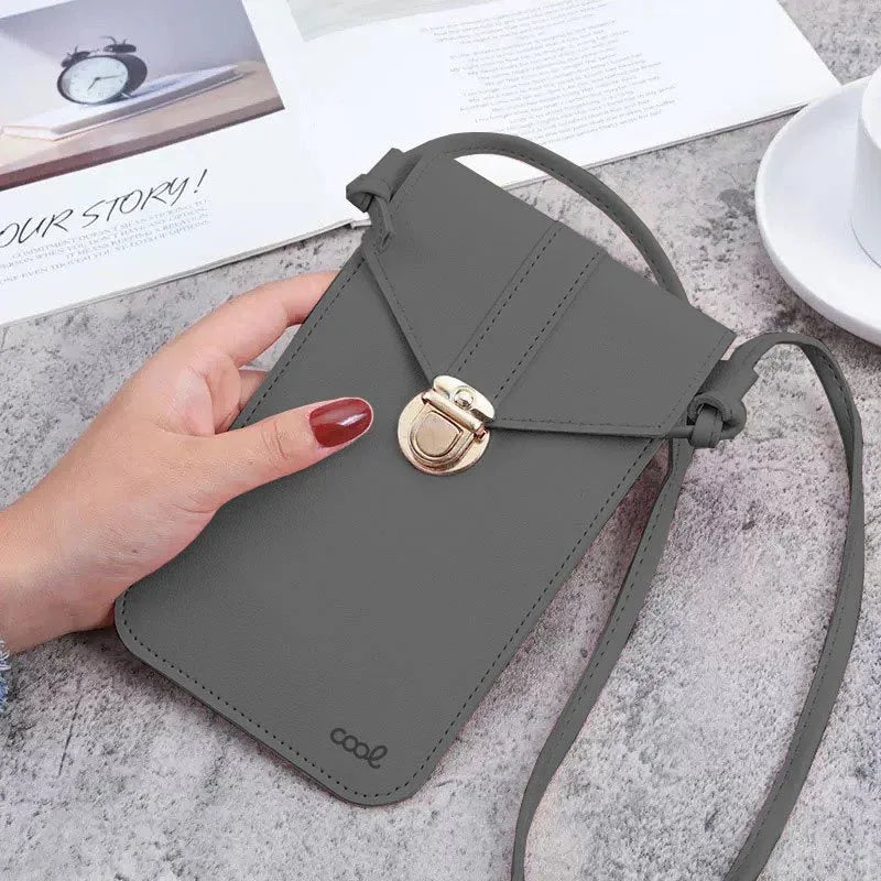 Funda Universal Bag Basic Hasta 6.7 pulg COOL Gris Oscuro - PixelPlaza