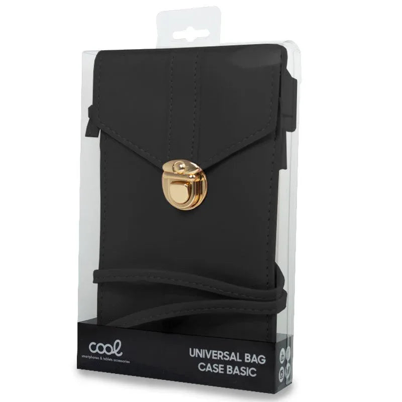 Funda Universal Bag Basic Hasta 6.7 pulg COOL Negro - PixelPlaza