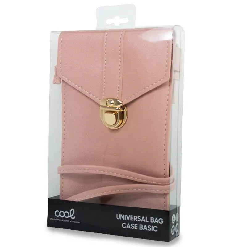 Funda Universal Bag Basic Hasta 6.7 pulg COOL Rosa - PixelPlaza
