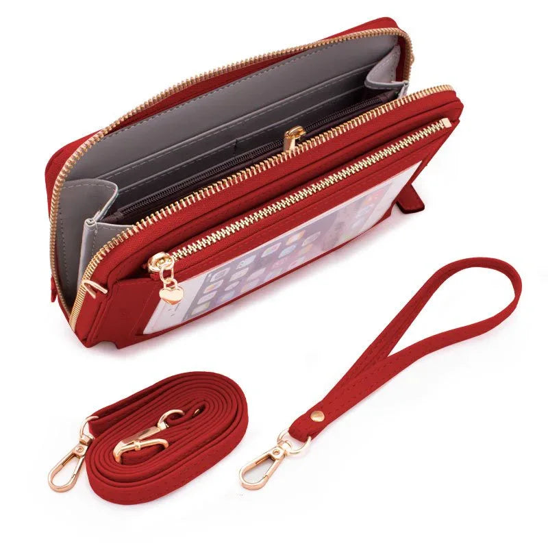 Funda Universal Bag Horizontal Hasta 6.7 pulg COOL Granate - PixelPlaza