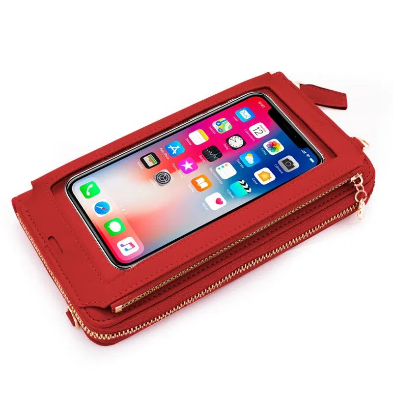 Funda Universal Bag Horizontal Hasta 6.7 pulg COOL Granate - PixelPlaza
