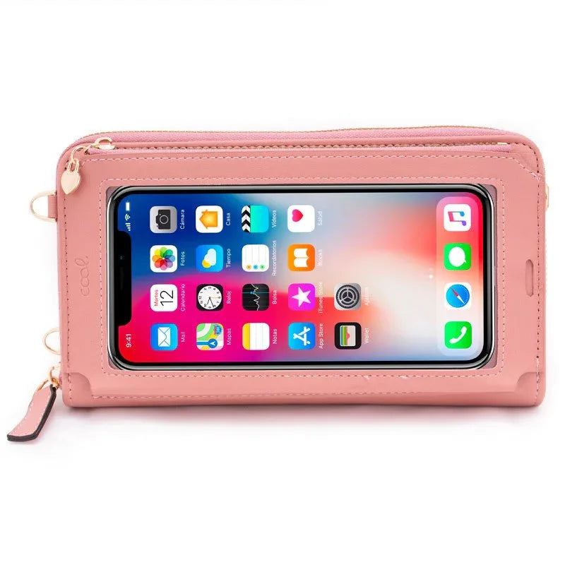 Funda Universal Bag Horizontal Hasta 6.7 pulg COOL Rosa - PixelPlaza