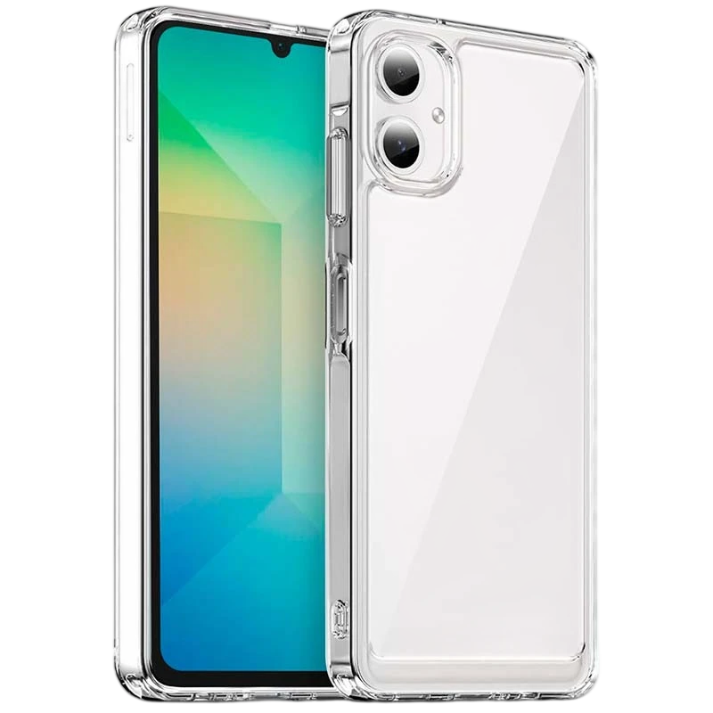 Funda Antigolpes Premium para Samsung Galaxy A06 4G Acrílico Anti-Amarillo Transparente