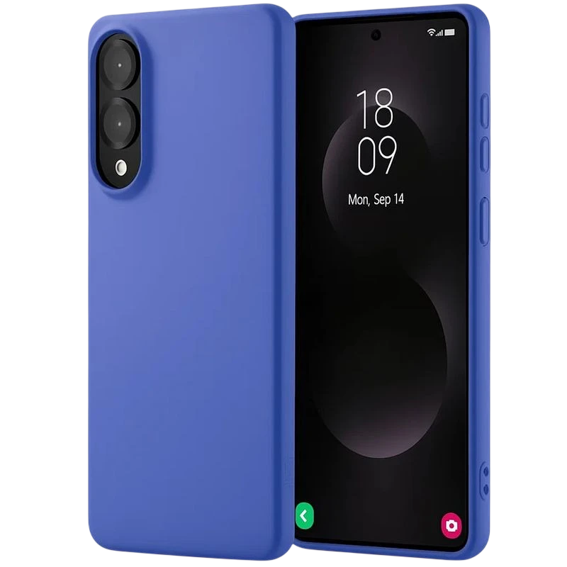 Funda Samsung Galaxy S25 Edge Square Liquid Premium Azul