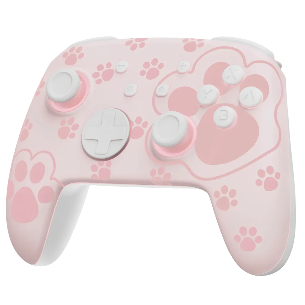FUNLAB Firefly Pro Edición Cat Paw RGB Switch Bluetooth vibración 950mAh 12,5h botones programables Mando inalámbrico