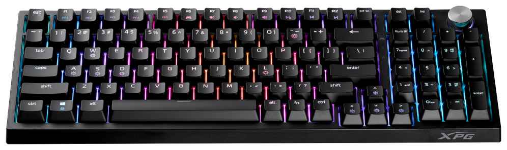 XPG SORCERER teclado Juego USB Español Negro