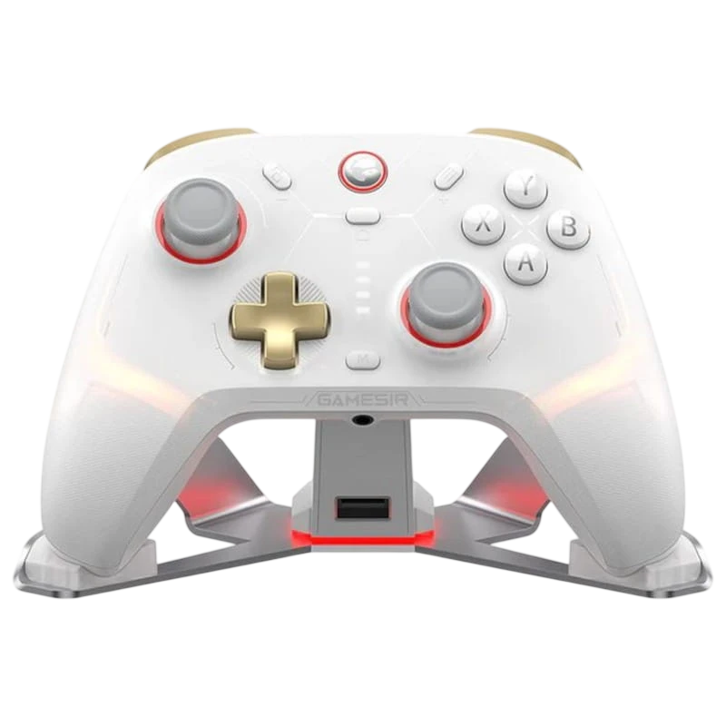 GameSir Cyclone 2 Daybreak Blanco con soporte Nintendo Switch/PC/Smartphones Bluetooth 860mAh Mando