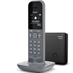 Teléfono Inalámbrico Gigaset CL390/ Pack DUO/ Gris
