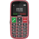 Teléfono Móvil Gigaset GL30 para Personas Mayores/ 4G/ Rojo