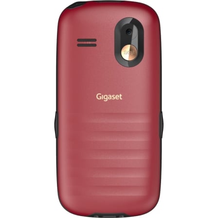 Teléfono Móvil Gigaset GL30 para Personas Mayores/ 4G/ Rojo