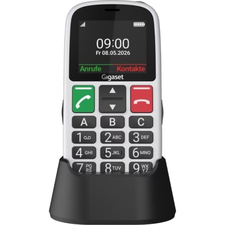 Teléfono Móvil Gigaset GL30 para Personas Mayores/ 4G/ Blanco