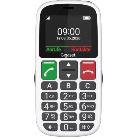 Teléfono Móvil Gigaset GL30 para Personas Mayores/ 4G/ Blanco