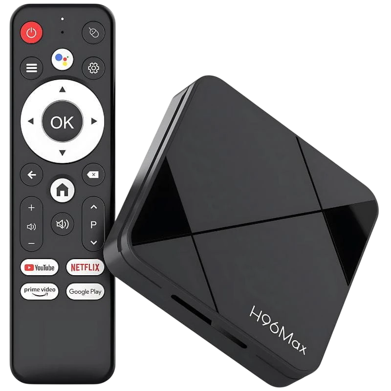 H96 Max RK3518 2GB/16GB Android 14 4K WiFi 6 Bluetooth Gigabit TV Box