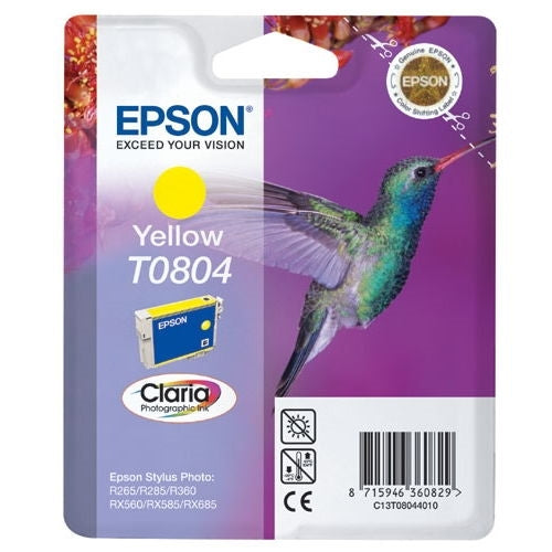 Epson Cartucho Amarillo Stylus Photo R/265/285/360 stylus photo RX/560/585/685 stylus photo PX/650/660/700W/710W/720WD/8