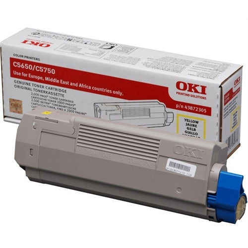 OKI Toner C5650 / C5750 - 2.000 pag. amarillo