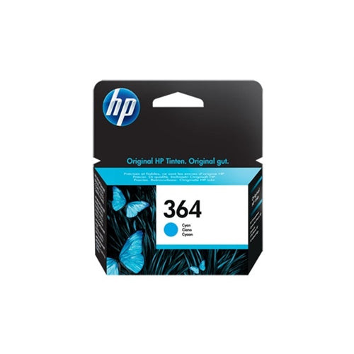 HP Cartucho Cian Nº364 300 pag. PHOTOSMART/C6380/CN255B/B109A/C309G/C5380 OFFICEJET/4620