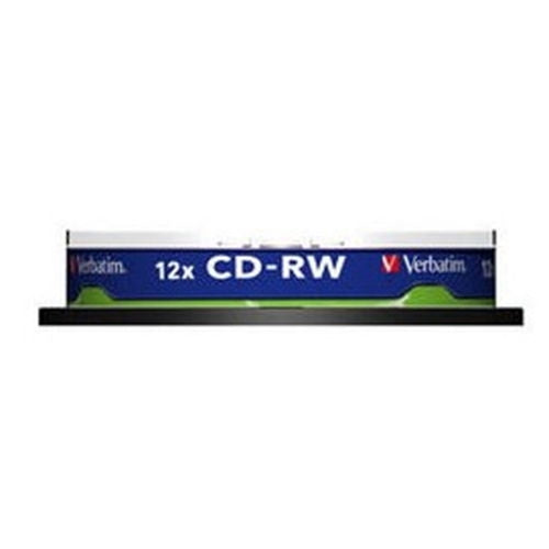 Verbatim Cd-rw 700MB 8X-12X bobina 10 datalife