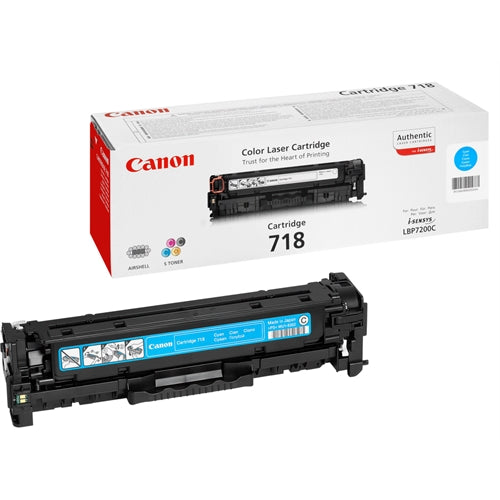Canon Toner Cian CRG718C 2.900 pag. LBP/7200CDN serie MF83XX