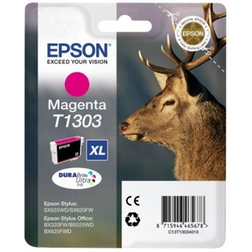 Epson Cartucho Magenta T1303 stylus SX/525WD/620FW stylus office BX/320FW/320/525WD/625FWD/925FWD stylus office B/42WD