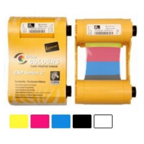 Ribbon zebra 800033-840 ymcko para zxp series 3 color 200 imag.