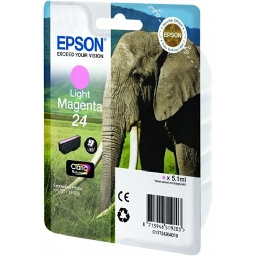 Epson Cartucho Magenta Claro T24 360 páginas XP/750/850