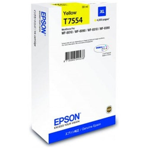 Epson Cartucho Amarillo XL 4000p WF-8xxx