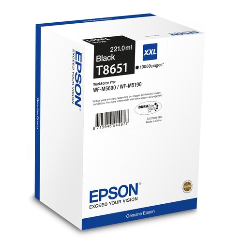 Epson Cartucho T8651 negro XXL