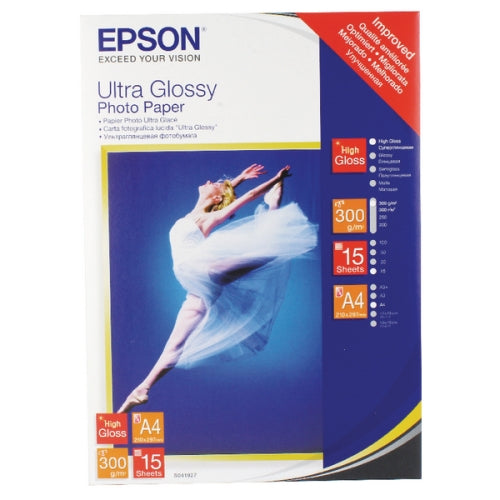 Epson Papel Ultra Glossy Photo Paper A4 (15hojas)