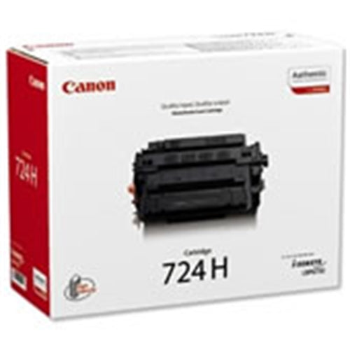 Canon Toner Negro CRG724H 12.500pg. I-SENSYS/LBP6750DN