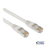 Nanocable Cable de red latiguillo UTP CAT.5e de color Gris #gris