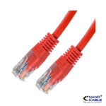 Nanocable Cable de red latiguillo UTP CAT.5e de color Rojo #rojo