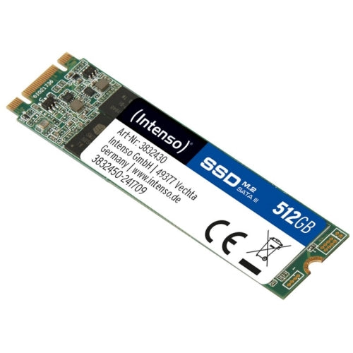 Intenso SSD Top - unidad en estado sólido - 512GB - SATA 6GB/s - M.2 2280