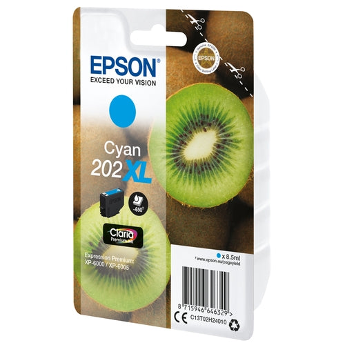 Epson Singelpack Cyan 202XL premium ink Epson Workforce Sx