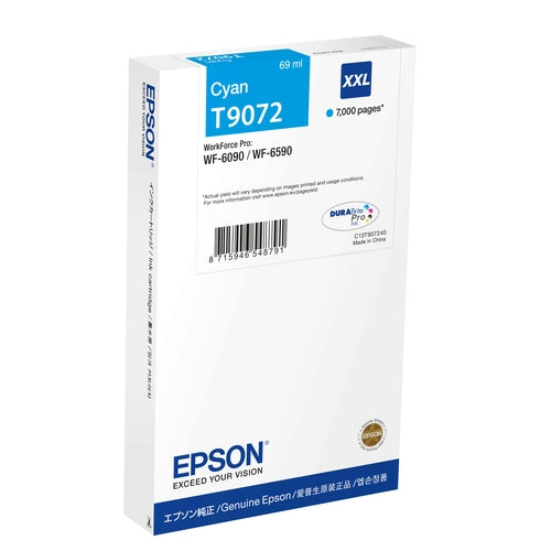 Epson Cartucho WF-6XXX series ink cartidge xxl cyan 7000