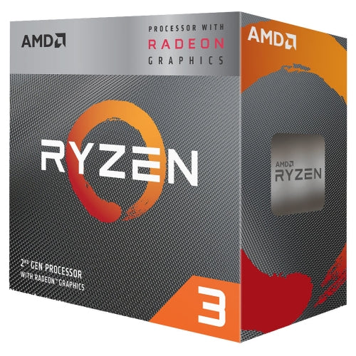 AMD Ryzen 3 3200G / 3.6 GHz procesador - 3.6 GHz - Radeon Vega 8 graphics - 4 núcleos - 4 hilos - 4MB caché - Socket AM4