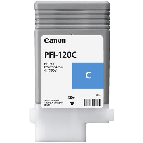 Canon Tinta Cyan PFI-120 c TM-200/TM-205/TM-300/TM-305