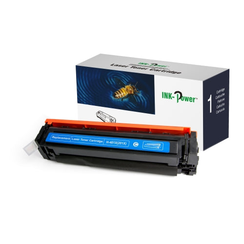 Ink-power toner comp. hp CF401X / CF401A cyan Nº201X /201A