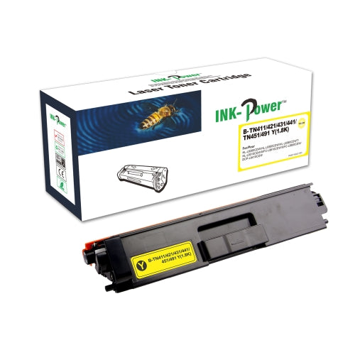 Ink-power toner comp. brother TN421/TN423/TN426 amarillo